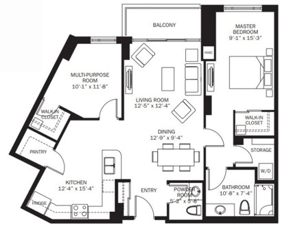 Avens Floorplan